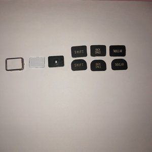 117 Vintage Typewriter Key Parts (All Originals)